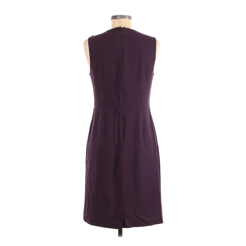 Emma & Michele Purple Ruffle Sheath Dress Work Pro - Picture 2 of 2